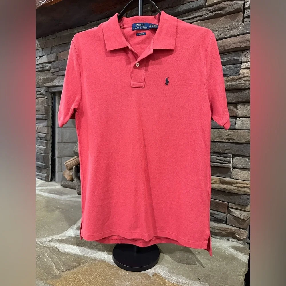 NWT Ralph Lauren Classic Fit (YXL) Red Polo Shirt